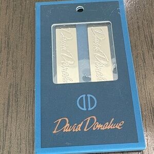 David Donahue Silver Collar Stays